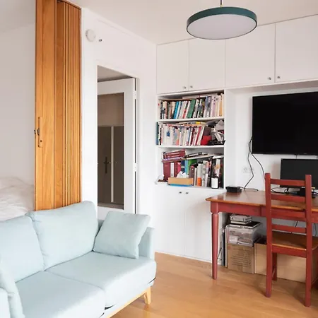 Quiet 28 M Studio With Panoramic View Apartment Paris